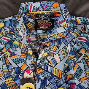 NWT Retro style polo shirt by GoodVibes size XL